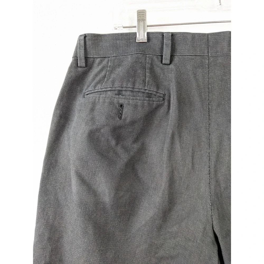 Murano Alex Fit Mens Pants Size 32x 32 Wardrobe Essentials Cotton‎ Blend Black